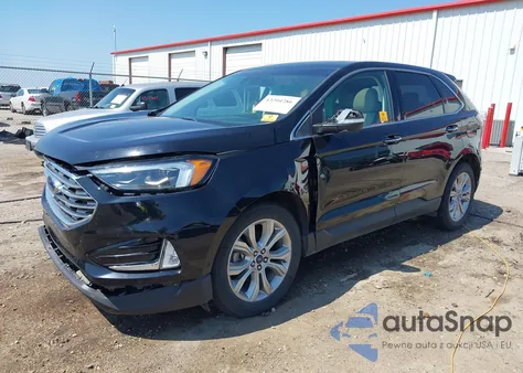 2019 Ford Edge Titanium z USA, uszkodzony, nr VIN 2FMPK3K97KBB55874
